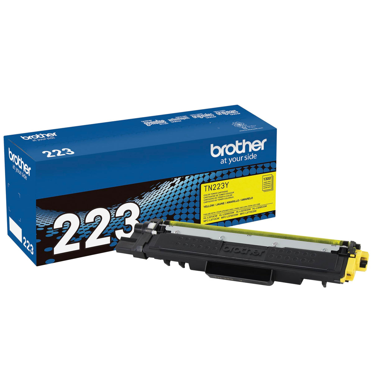 Brother Laser Printer Toner TN223Y, Standard Yield