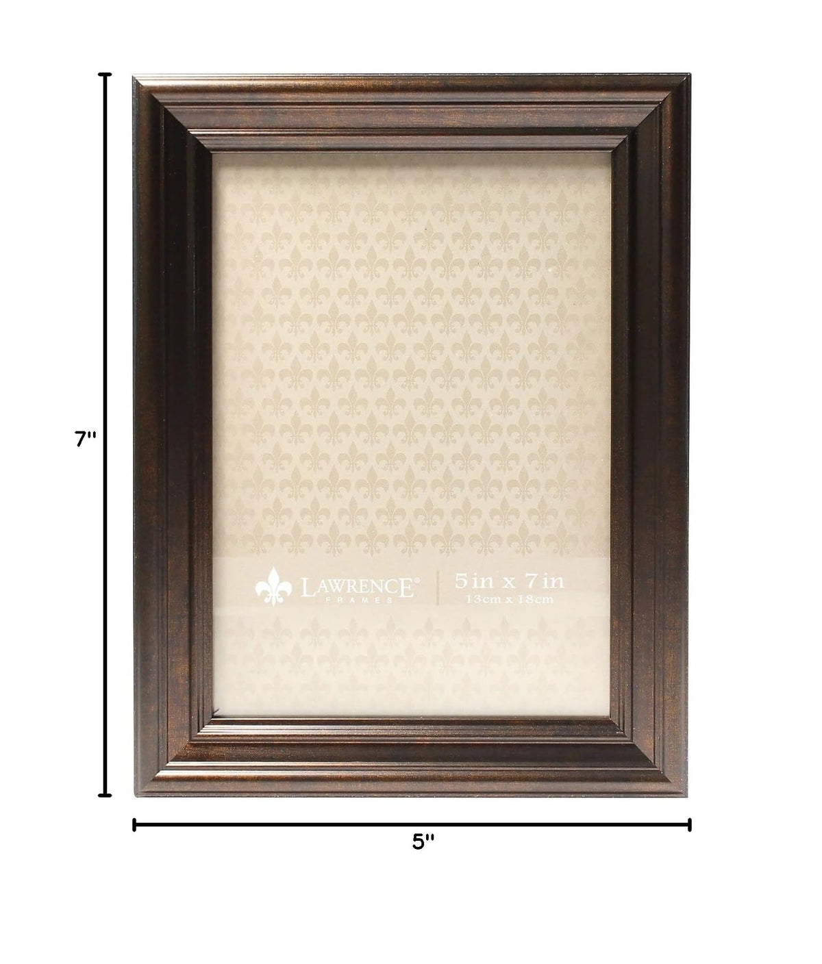 Lawrence Frames Picture Frame 535557, 5 x 7 in – view 5