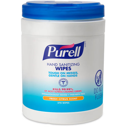 Purell Skin Cleaning Wipe 9113-06, 270 Count (Pack of 6), 1620 Count – view 3