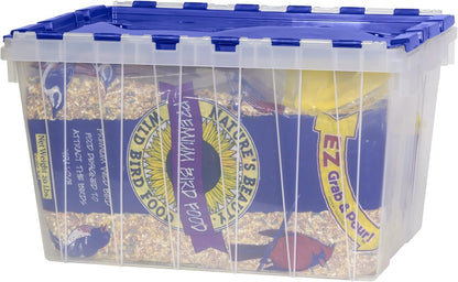 Akro-Mils Storage Box AKM66486CLDBL, 12 gal – view 10