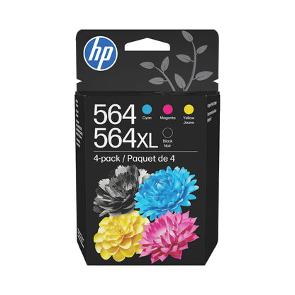 HP Inkjet Printer Ink N9H60FN#140, XL, 4 Count