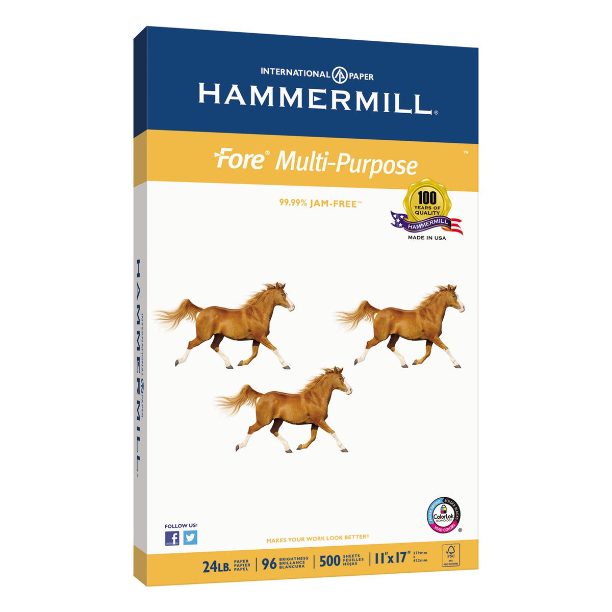 Hammermill Print Copy Paper 102848, 1 Ream | 500 Sheets – view 4