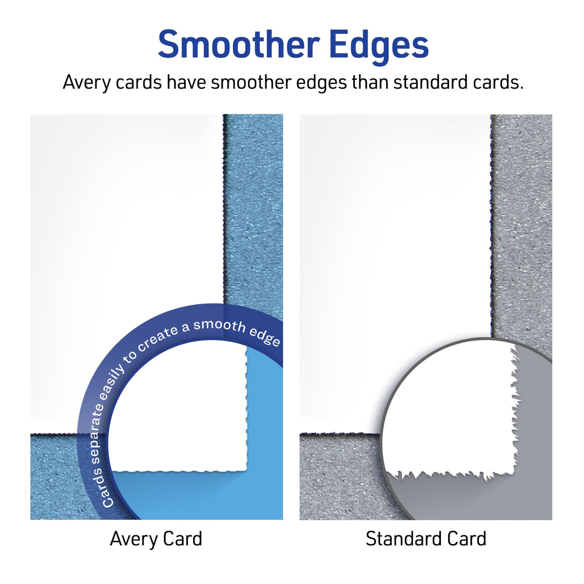 Avery Card Stock 5011, 1-7/16" x 3-3/4" - 150 Cards – view 7
