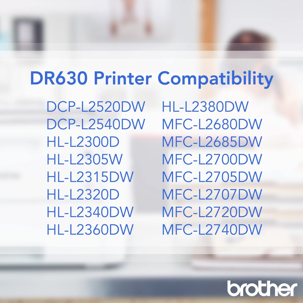 Brother Laser Printer Toner DR630 – view 2