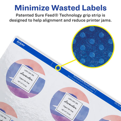 Avery Label 22877, 2 inch diameter, 300 Count – view 4