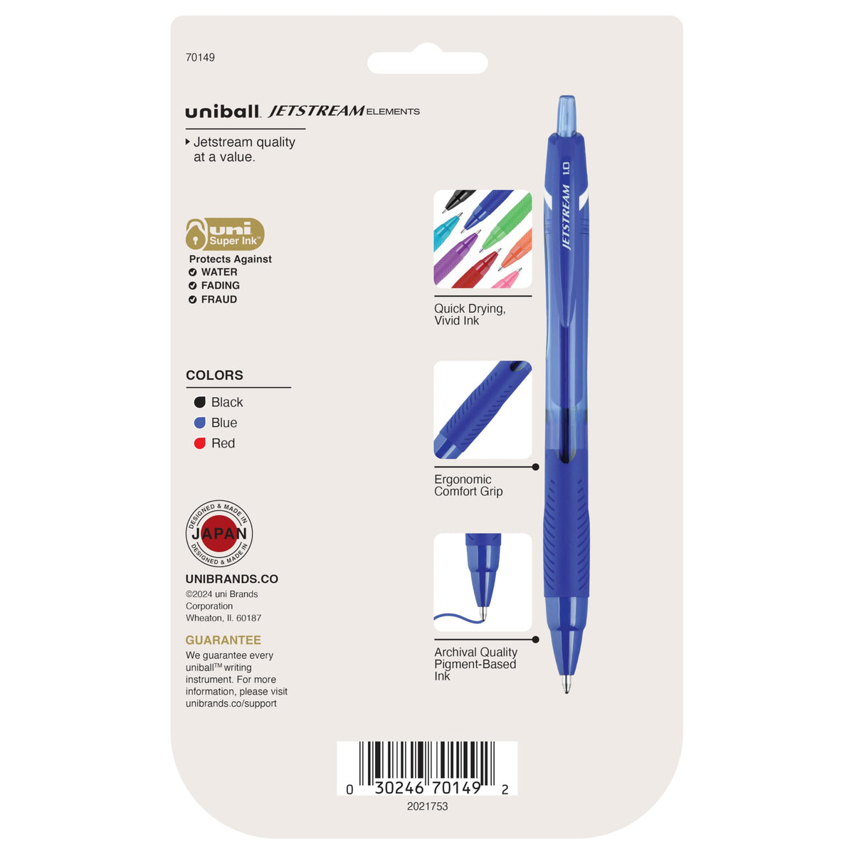 Uni-Ball Writing Instrument 70149, 1 Count (Pack of 6) – view 3