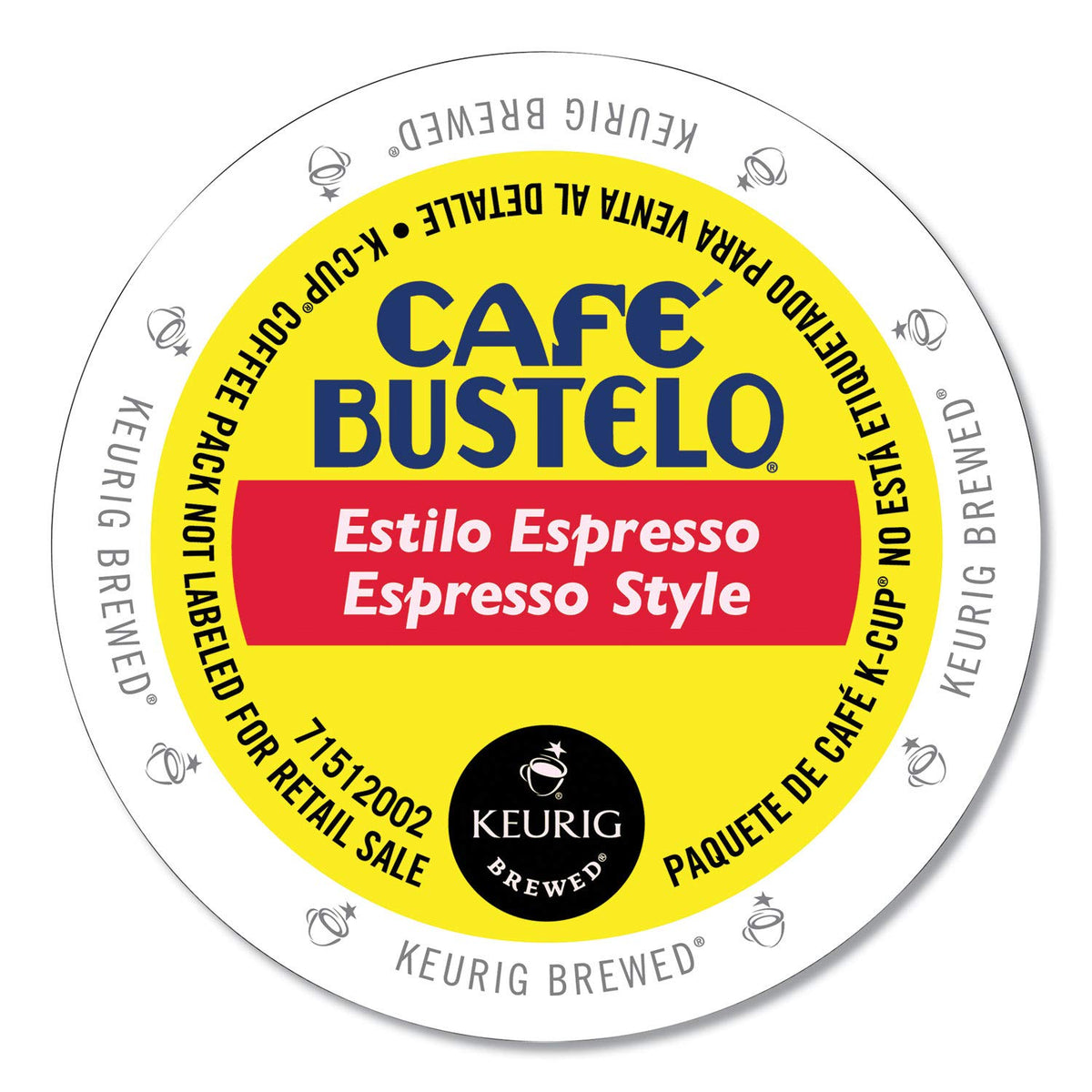 Cafe Bustelo Coffee 60051-012, 96 Count
