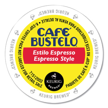 Cafe Bustelo Coffee 60051-012, 96 Count