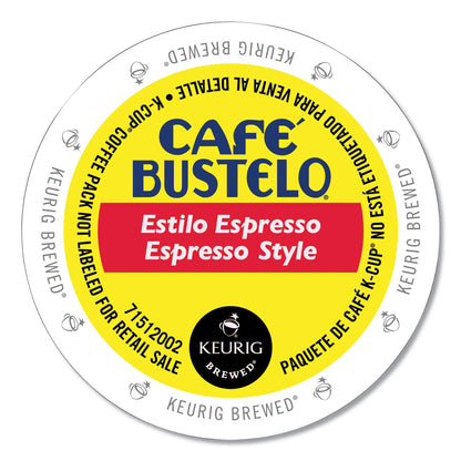 Cafe Bustelo Coffee 60051-012, 96 Count