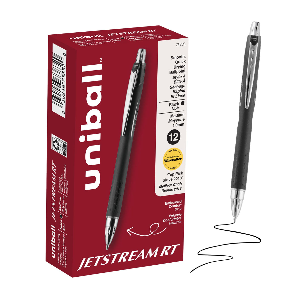 Uni-Ball Writing Instrument 73832, 1 Count (Pack of 12)