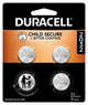 DURACELL Button Cell Battery, 4 Count (DURDL2032B4PK)