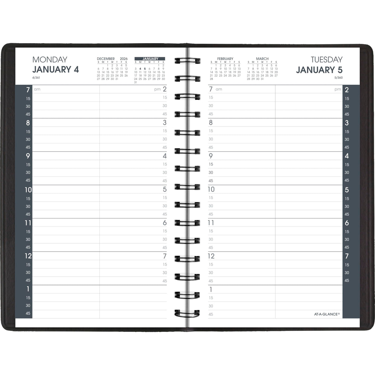 AT-A-GLANCE Planner 7080005, 5" x 8" – view 8