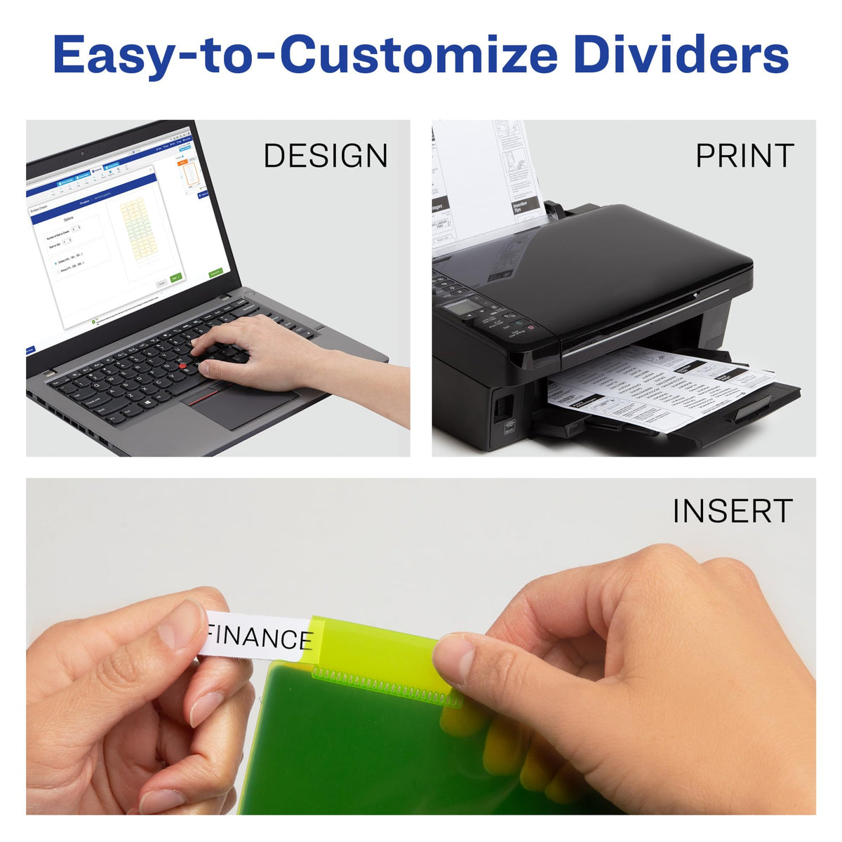 Avery Binder Divider 11903, 1-Pack, 8 Count – view 4