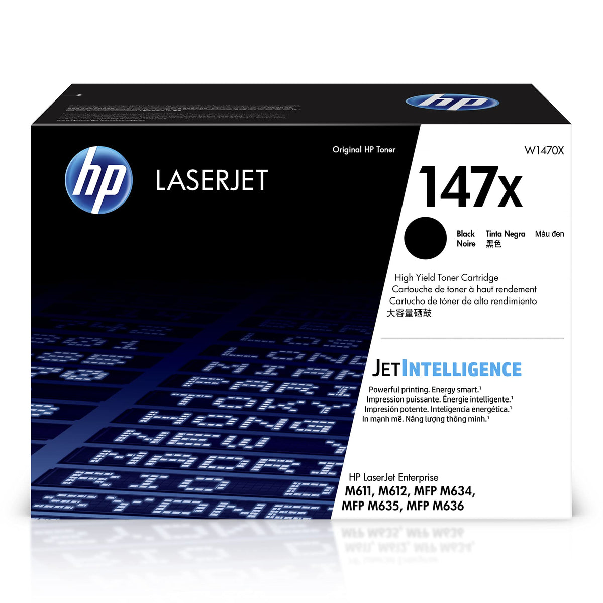 HP Laser Printer Toner W1470X, One Size High Yield