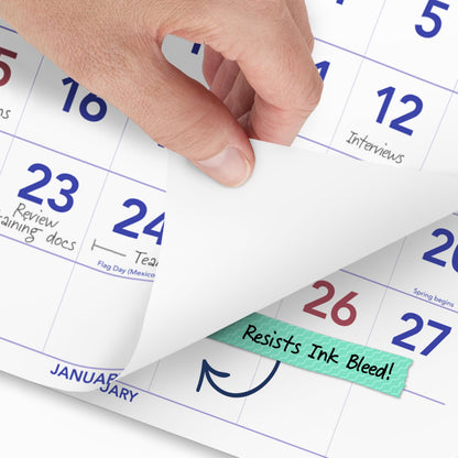 AT-A-GLANCE Calendar PM1128, 12"W x 27"H – view 2