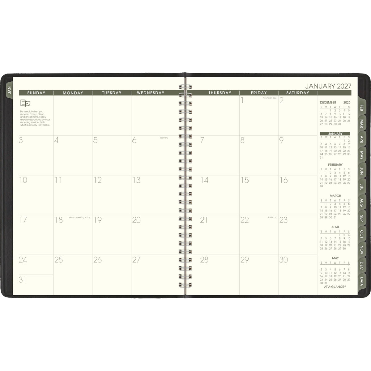 AT-A-GLANCE Planner 70120G05, 7" x 8.75" – view 9