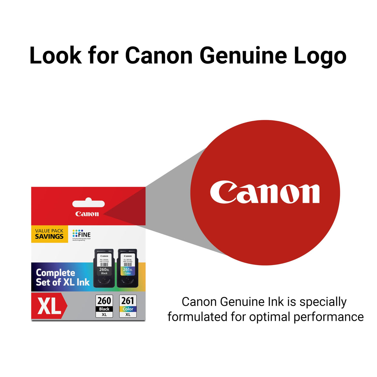 Canon Inkjet Printer Ink 3706C005, Once Size, 2 Count – view 4