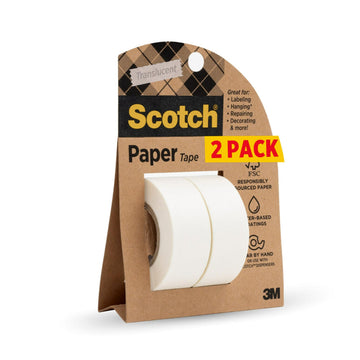 Scotch Adhesive Tapes 814-2P-SR, 2 Rolls