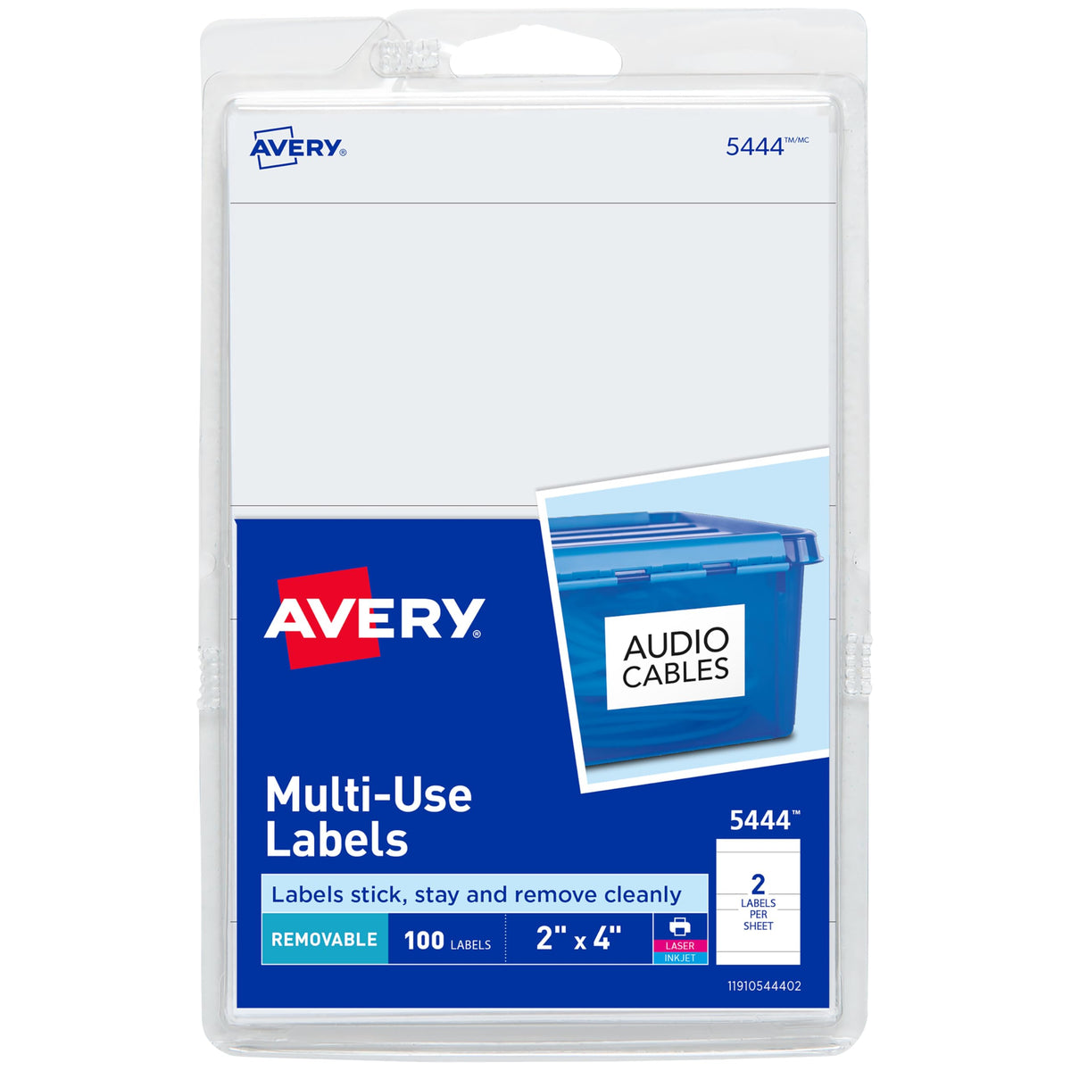 Avery Label 5444, 2*4 in