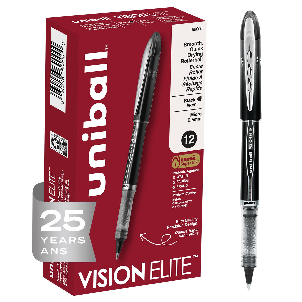 Uni-Ball Writing Instrument 69000, 12 Count