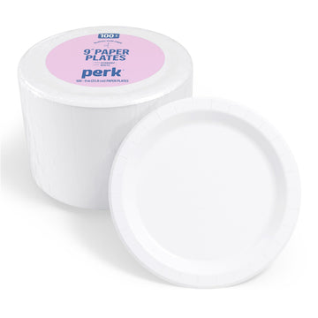 Perk Dishware Plate PK56516/53196, 100 Pack