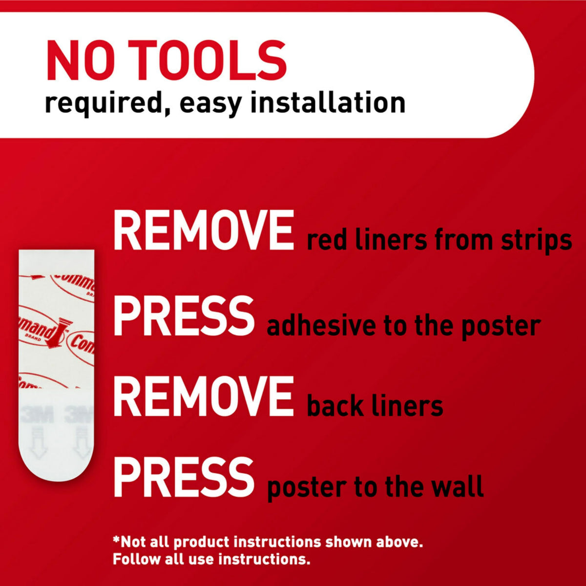 Command Adhesive Tapes 17024-136ES, 136 Strips – view 8