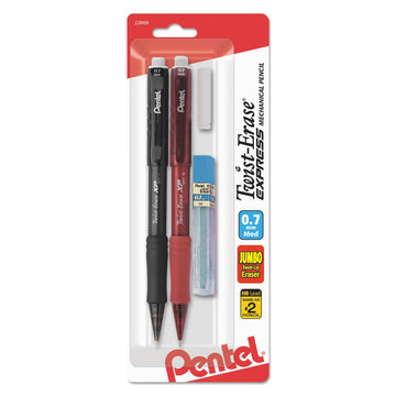 Pentel Writing Instrument QE417LEBP2, 2 Count