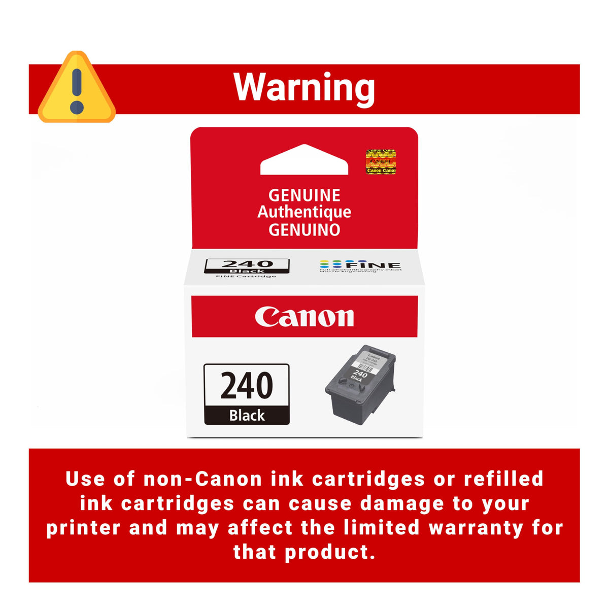 Canon Inkjet Printer Ink 0, 1 - Pack – view 5