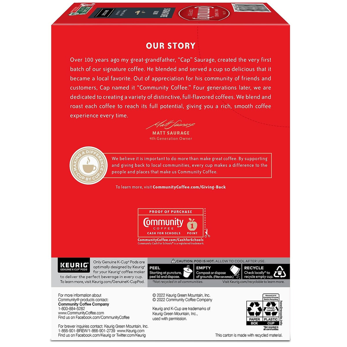 Community Coffee 5000374328, 24 Count – view 6