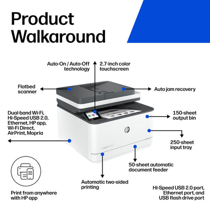 HP Printer 3G628F#BGJ – view 3