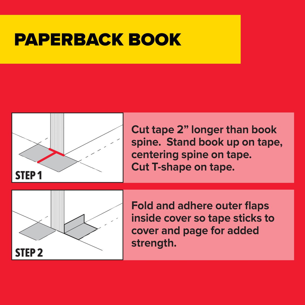 Scotch Adhesive Tapes 845-400, 4 in x 15 Yards – view 8
