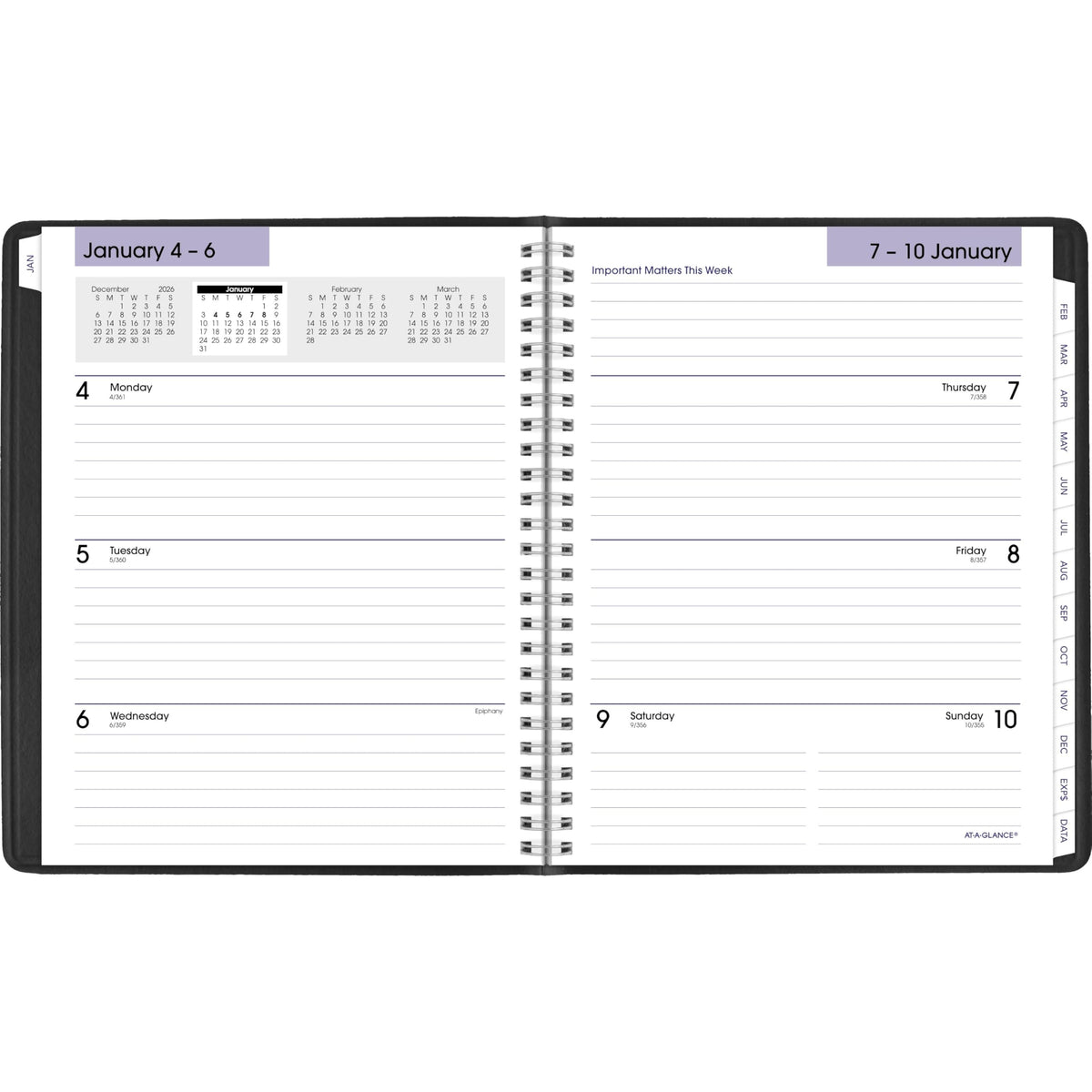 AT-A-GLANCE Planner G54500, 7.5" x 9.25" – view 11