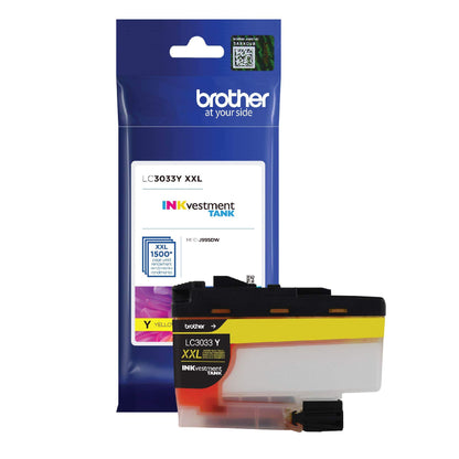 Brother Inkjet Printer Ink LC3033Y, 1 Count