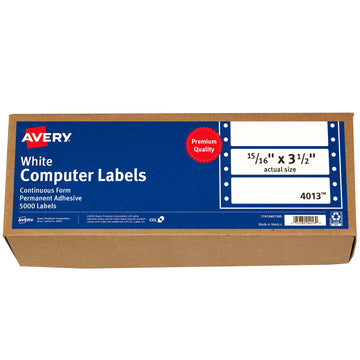 Avery Label 4013, 15/16" x 3 1/2"