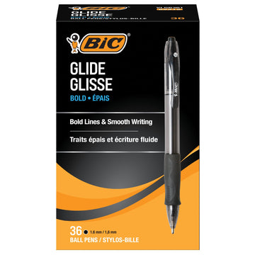 BIC Writing Instrument VLGB361-BLK, 36 Count