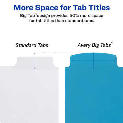 Avery Binder Divider 16130, 8 tab – view 3