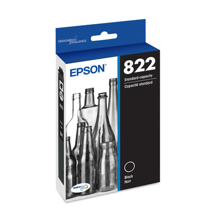 Epson Inkjet Printer Ink T822120-S, Standard Yield