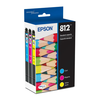 Epson Inkjet Printer Ink T812520-S, Standard, 3 Count