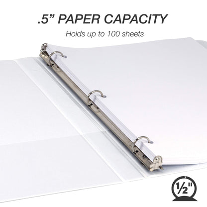 Samsill Storage Binder S88417, 0.5-Inch, 8 Count – view 4