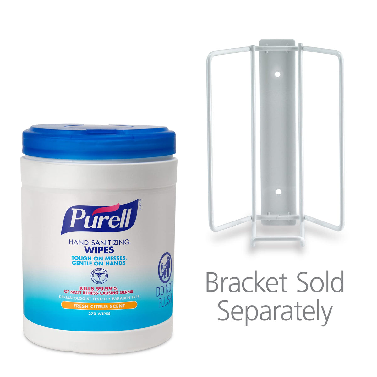 Purell Skin Cleaning Wipe 9113-06, 270 Count (Pack of 6), 1620 Count – view 6