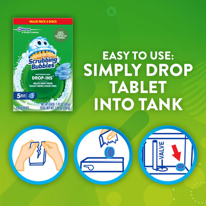 Scrubbing Bubbles Cleaning Agent 025700711961, 5 Count – view 5