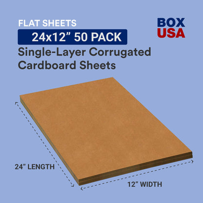 BOX USA Packing Material BSP2412, 24" x 12" 50-Pack – view 2