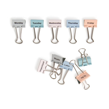 U Brands Paper Clip Clamp 5062U08-32, Medium, 10 Count