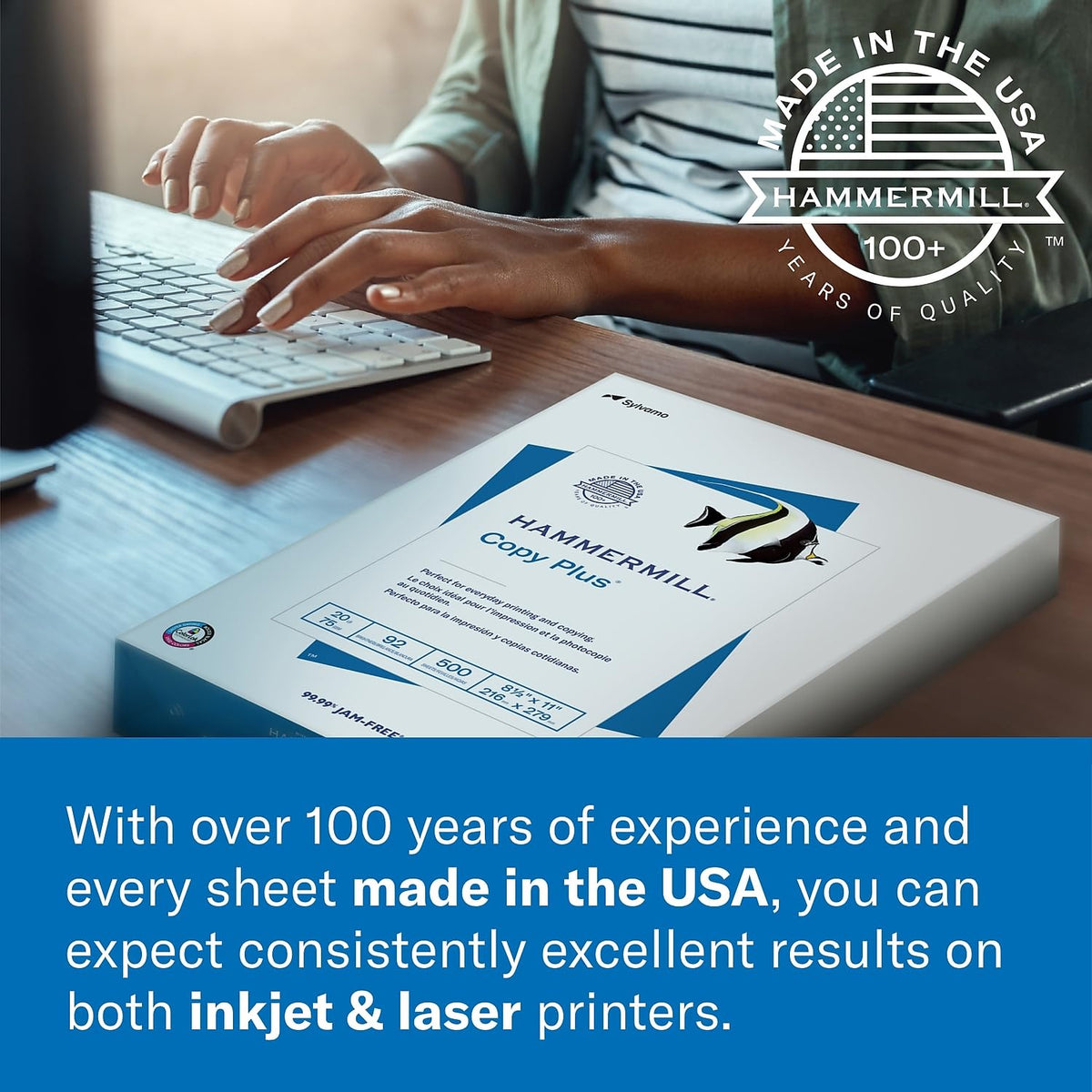 Hammermill Print Copy Paper 125534C, 8 Ream | 4000 Sheets – view 5