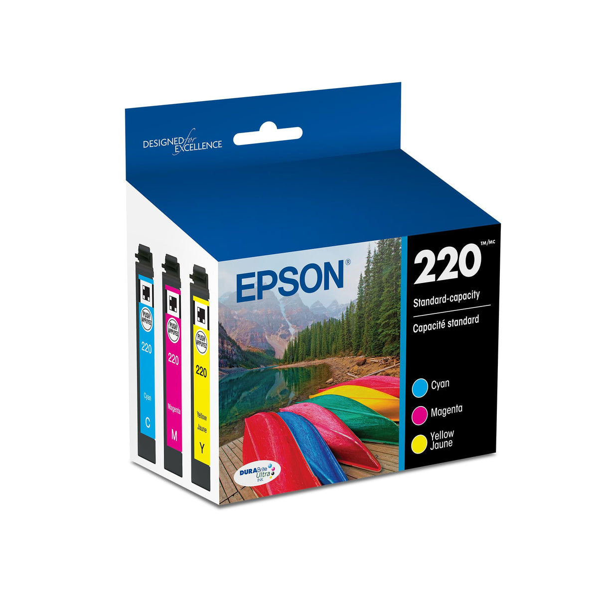 Epson Inkjet Printer Ink T220520, Standard Capacity