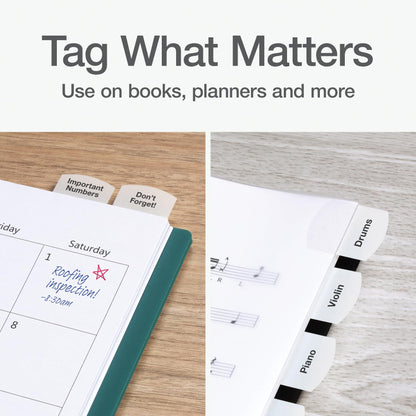 Redi-Tag Binder Divider 39017, 375 Tabs per Pack – view 6
