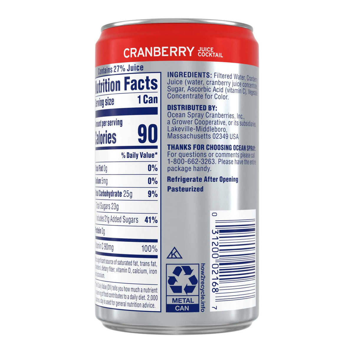 Ocean Spray Juice And Juice Drink OCE02006, 7.2 Fl Oz (Pack of 24) – view 4