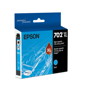 Epson Inkjet Printer Ink T702XL220, High Yield (1 Pack)