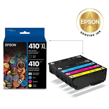 Epson Inkjet Printer Ink T410XL-BCS, High Capacity, 4 Count – view 2