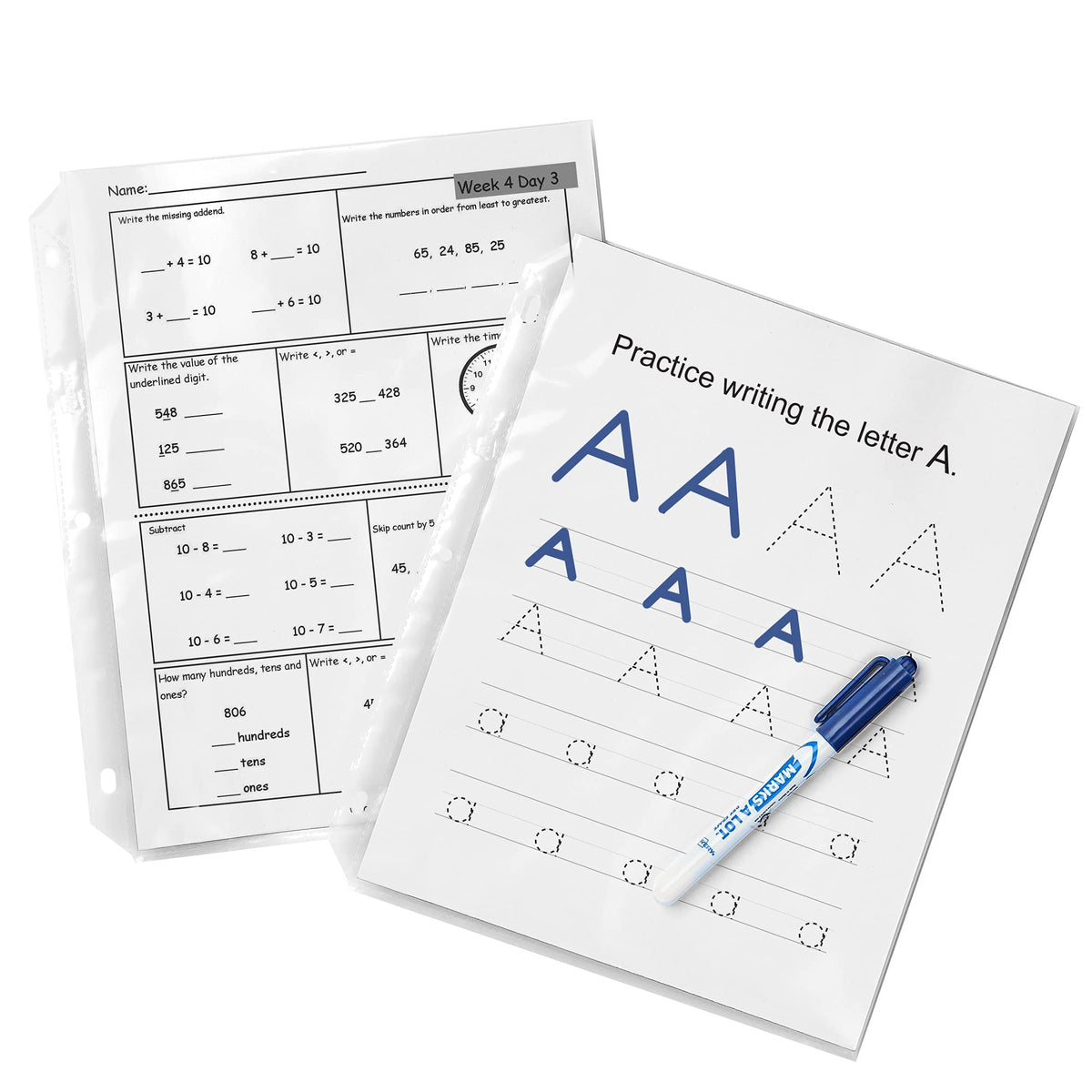 Avery Card Document Sleeve 74401, 8.5 x 11 in – view 3